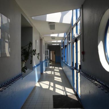 Couloir accès aux ateliers