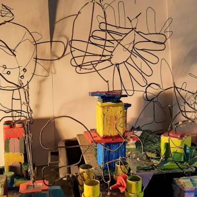 Travaux réalisés par les élèves des classes de Beaussais-sur-Mer et de Créhen