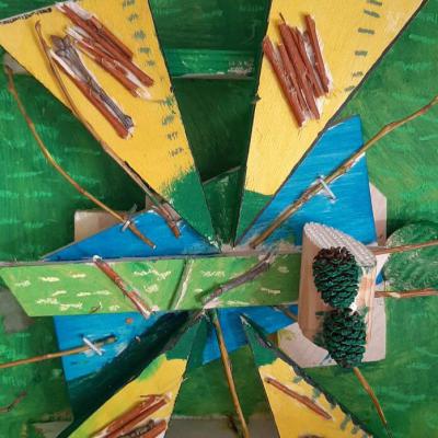 Travaux réalisés par les élèves des classes de Beaussais-sur-Mer et de Créhen