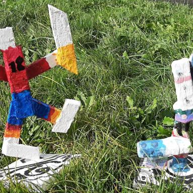 Travaux réalisés par les élèves des classes de l'école Saint-Gildas de Guégon (22)